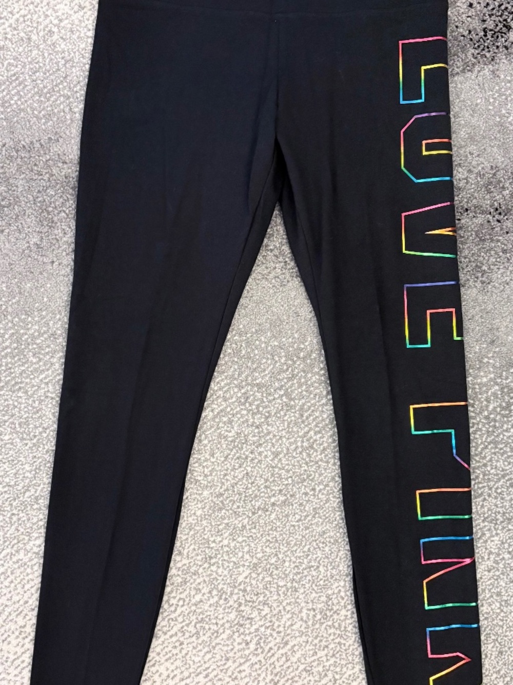 VS PINK Rainbow Leggings